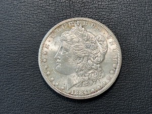lot 3 image: 1884-CC Morgan Dollar Only 1,136,000 Minted