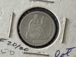 lot 17 image: 1883 Liberty Seated Dime