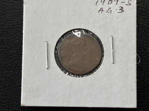 lot 30 image: 1909-S Lincoln Cent
