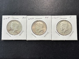 lot 33 image: Kennedy Half Dollars