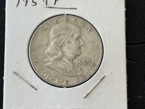 lot 49 image: 1959 Franklin Half Dollar