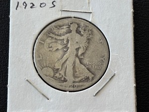 lot 68 image: 1920-S Walking Liberty Half Dollar