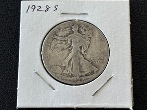 lot 71 image: 1928-S Walking Liberty Half Dollar