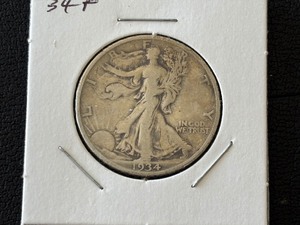 lot 75 image: 1934 Walking Liberty Half Dollar