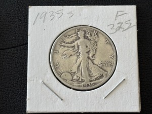 lot 79 image: 1935-S Walking Liberty Half Dollar