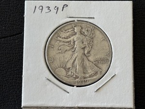 lot 85 image: 1939 Walking Liberty Half Dollar
