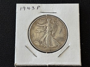 lot 95 image: 1943 Walking Liberty Half Dollar