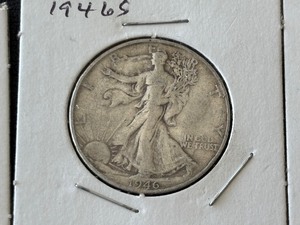 lot 106 image: 1946-S Walking Liberty Half Dollar