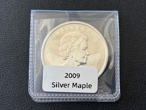 2009 Canada Maple Leaf 1 Ounce .9999 Fine Silver