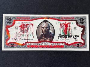 lot 125 image: 2013 Friday the 13th $2 Dollar Bill