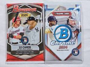 2 Unopened Packs: 2024 Bowman and 2024 Bowman Chrome