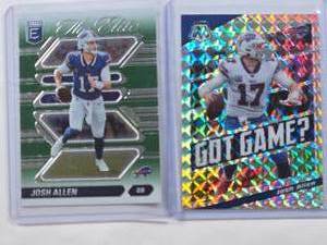 lot 22 image: Lot of 2 Josh Allen Cards