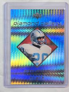 lot 25 image: Barry Sanders 1999 Upper Deck Diamond Gallery Insert