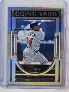 lot 26 image: Kirby Puckett 2024 Panini Silver Foil SP No. 10 and Numbered 2699