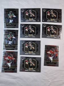 lot 42 image: NFL Rookie QB Cards Jake Haener, Kyle Trask, Zach Wilson