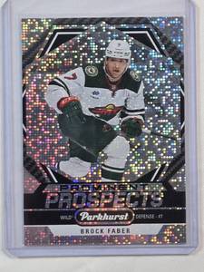 lot 48 image: Brock Faber Rookie 2023-24 Parkhurst Prominent Prospects  PP-BF