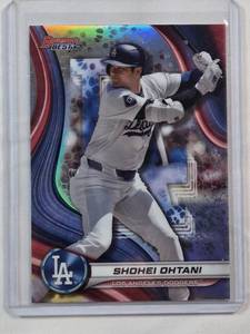lot 49 image: Shohei Ohtani 2024 Bowmans Best Refractor No. 33