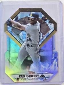 lot 56 image: Ken Griffey Jr. 2022 Topps Diamond Greats Foil Die Cut DGDC-71