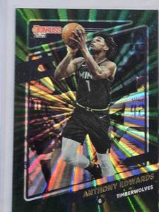 lot 66 image: Anthony Edwards 2021-22 Donruss Green Foil SP No. 175