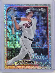 lot 77 image: Joe Mauer 2024 Topps Chrome Mojo 2189C-06