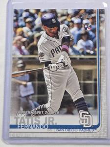lot 129 image: Fernando Tatis Jr. Rookie Debut 2019 Topps  US56