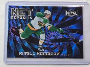lot 142 image: Kirill Kaprizov Rookie 2020-21 Skybox Metal Universe Insert ND-1