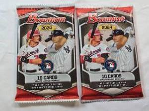 lot 148 image: Lot of 2 Unopened Packs of Bowman 2024