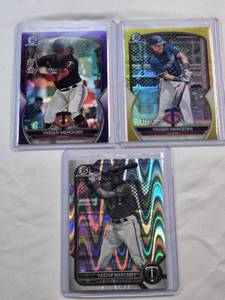 lot 149 image: Lot of 3 Yasser Mercedes Refractors