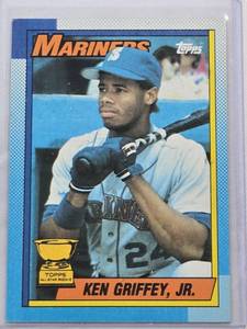 lot 152 image: Ken Griffey Jr. 1990 Topps Rookie Cup No. 336