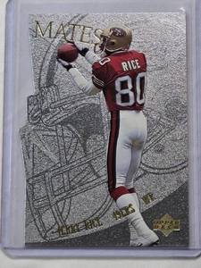 lot 162 image: Jerry Rice 1997 Upper Deck Die Cut Insert No. TM52