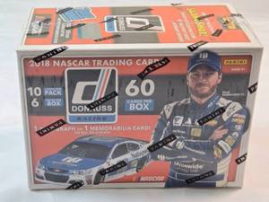 lot 186 image: Unopened Box 2018 Donruss Nascar Trading Cards
