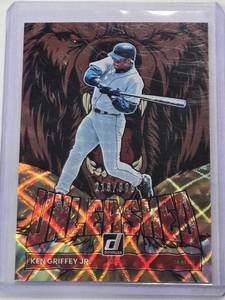 lot 209 image: Ken Griffey Jr. 2022 Donruss Unleashed UL-20 and Numbered 218999