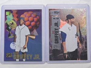 lot 218 image: Ken Griffey Jr. 2022 SkyBox Z-27,025