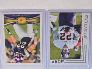 lot 219 image: Lot of 2 Harrison Smith Rookie Cards