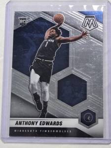 lot 225 image: Anthony Edwards Rookie 2020-21 Panini #201