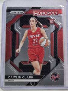 lot 236 image: Caitlin Clark 2024 Panini Monopoly Rookie WNBA27