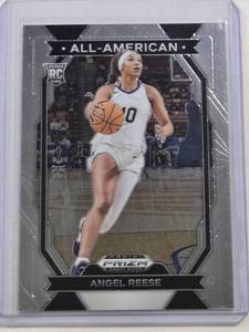 lot 246 image: Angel Reese Rookie 2024 Panini Prizm Draft Picks No. 6