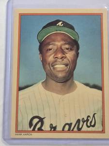 lot 269 image: Hank Aaron 1985 Topps No. 1