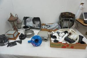 lot 17 image: Hardware, Electrical, Plumbing, Hunting.