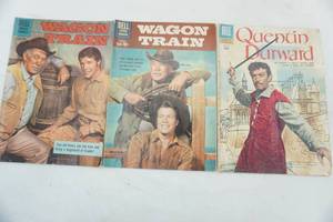 lot 19 image: Comic Lot Wagon Train (2ct) 59, 60 & Quentin Durward 55