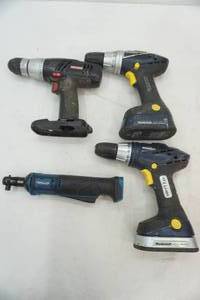 lot 30 image: power drill (3ct) and Hercules power Ratchet