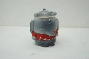 lot 35 image: Sweet Tooth Ceramic Elephant Cookie Jar
