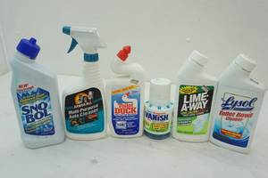 lot 87 image: NEW Home Cleaning & Laundry Supplies & Car Care (6ct)