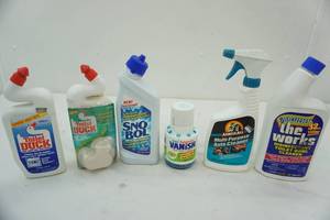 lot 88 image: NEW Home Cleaning & Laundry Supplies (6ct)