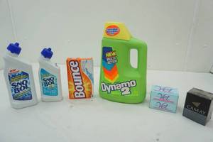 lot 95 image: NEW Bathroom & Laundry Supplies (6ct)