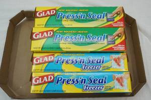 lot 146 image: Glad Pressn Seal (NEW) 4ct
