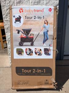 NEW BABYTREND TOUR 2-IN-1 STROLLER WAGON