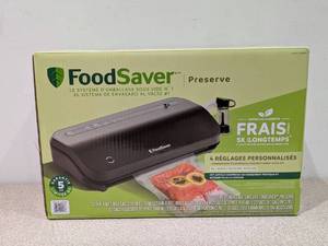lot 38 image: FOOD SAVER PRESERVE VACUUM SEALING SYSTEM