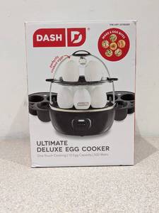 lot 40 image: DASH ULTIMATE DELUXE EGG COOKER