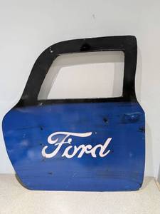 lot 63 image: HANDMADE METAL SIGNS (FORD)